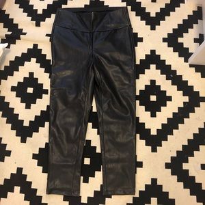 Love & Legend faux leather skinny pants, size 12